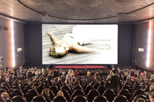 Ihr Hochzeitsfilm im Kino